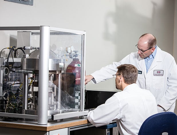 HGC engineers analyzing production