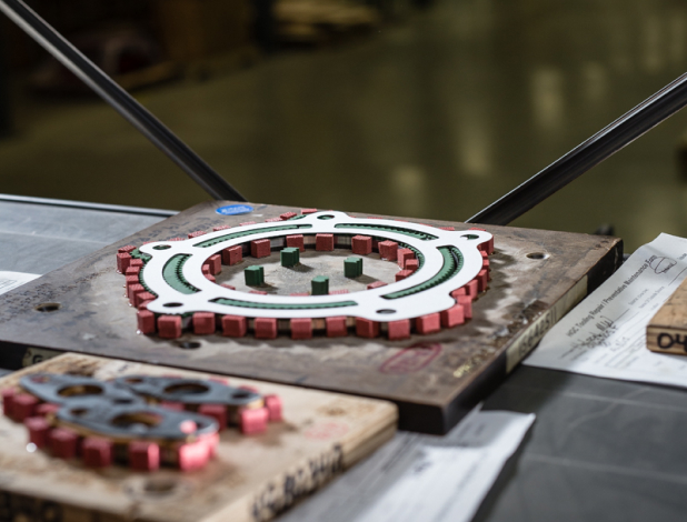 Gasket in production